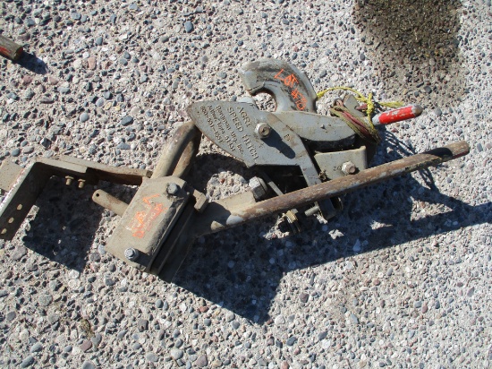 Set of Agri speed quick hitch