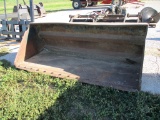 7 Ft. skid loader bucket