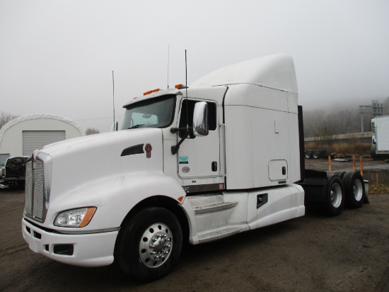 2013 Kenworth T660, 638,684 Act one owner miles, Aerocab single bunk sleeper, Cummins ISX, 450 hp