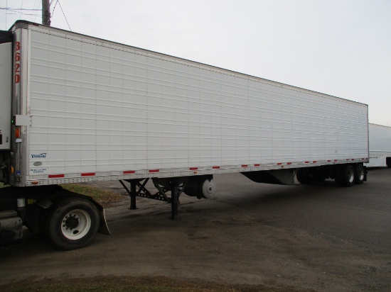 2014 Vanguard Cool Globe R8000B, reefer trailer, 53' x 102" x 13'6", Carrier X2100 Advance unit,