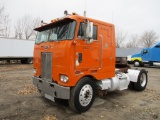 1976 Peterbilt 282S, 942,032 miles showing, cabover, sleeper, Cummins 335 hp, 13 sp. single axle