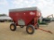 Ez TRail 3400 gravity wagon, Ez Trail 1384 running gear, 11R-22.5 truck tires