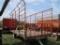 9' x 16' Metal bale wagon w/gear