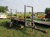 Booster pump cart w/fuel tank & oil reservoir