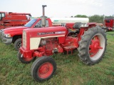 Int 574 dsl. 7,013 hrs. showing 3pt. PTO, hyd, 13.6x38