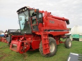 Case IH 1640, power rear wheel drive, 4,437 hrs. grain scan monitor, 28L-26 tires, sn#024279
