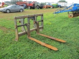 JRB 5 ft. pallet forks, fits Wheel loader