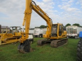 John Deere 120 excavator, 8,960 hrs. showing, 28