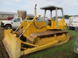 Komatsu D41P dozer, 1555 hrs. showing, 3 sp. power shift, 10' 4 way hyd blade, 28