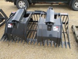 New unused Stout rock bucket grapple, HD72-3, 72