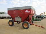 Ez TRail 3400 gravity wagon, Ez Trail 1384 running gear, 11R-22.5 truck tires