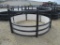 poly round bale feeder