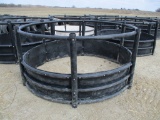 poly round bale feeder