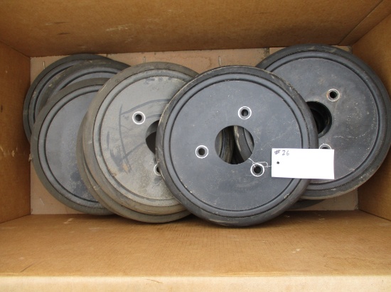 16 Dawn rubber planter closing wheels