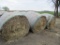 7 Round bales of corn stalk bales, SELLS 7 X $