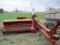 Gehl 106+0 chopper w/hay head, metal stop