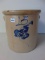 RED WING 15 GALLON SALT GLAZE CROCK, COBALT BUTTERFLY, BACK STAMP RED WING STONEWARE CO.