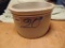 RED WING 20# BUTTER CROCK, HAND DRAWN 20# - BASE CHIP, BTM MKD