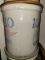 RED WING 10 GALLON CROCK, DOUBLE STAMPED WING ON ONE SIDE, BIRCH LEAVES ON OTHER SIDE