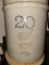 RED WING 20 GALLON CROCK, (2) 6