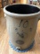 RED WING 10 GALLON SALT GLAZE WATER COOLER - FAINT STAMP, BACK AND SIDE CRACKS