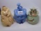 SET OF 3 PUGET SOUND COMMEMORATIVE MINI COOKIE JARS