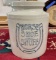 HORSE SHOE SNUFF JAR [PRINTED 2 SIDES] - LIGHT CROWSFOOT