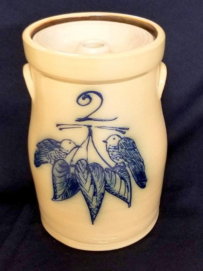 RWCS 2013 SOUVENIR 2 GALLON CHURN, 2 BIRDS, 3 LEAVES
