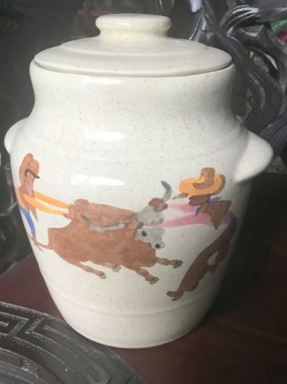 ROUNDUP COOKIE JAR - GOOD