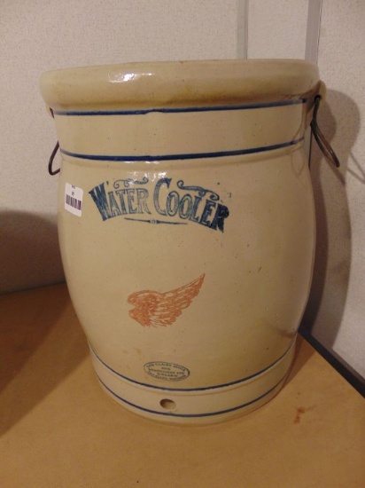 RED WING 10 GALLON WATER COOLER, 4" WING, EAU CLAIRE BOOK & STATIONERY