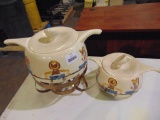 ROUNDUP 4 QRT AND 2 QRT COVERED CASSEROLE W/WARMER