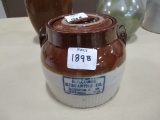 1 QRT BEAN POT W/HOLCOMBE MERCANTILE CO, CENTURIA, WI