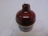 RED WING MINI JUG, MINN, MICH, WHO WILL WIN? - SPOUT FLAKE