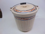 GREYLINE 10# BUTTER JAR W/LID - EXCELLENT