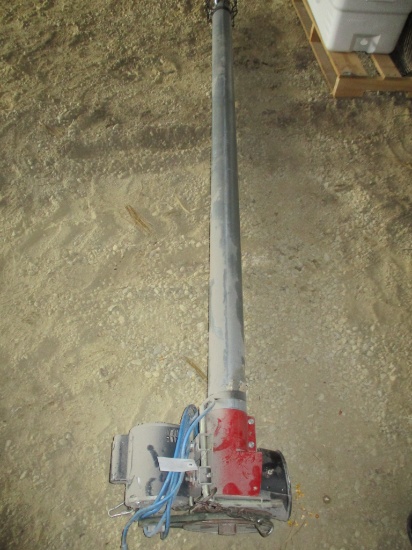 8 1/2 ft auger w/elect motor