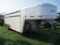 2010 Exiss 20 ft. Alum livestock trailer, tandem ax