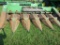John Deere 643, 6R corn head w/corn saver shield