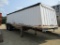 1993 Jet 30' hopper bottom trailer, spring ride, roll tarp