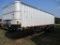 1970 Wilson 28' hopper bottom trailer, ag hopper, elect door, roll tarp