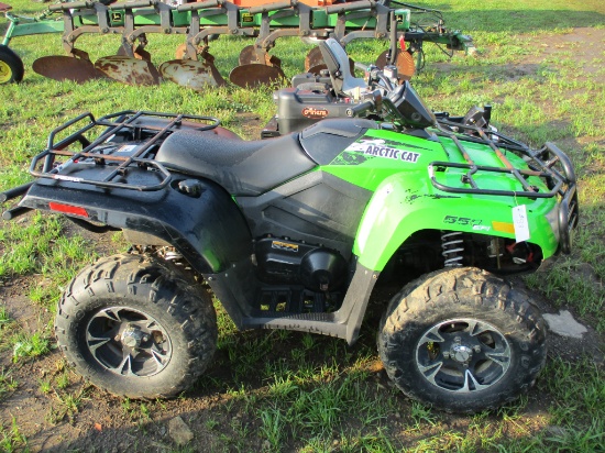 2014 Artic Cat 550 EFI, 4x4, 5,727 miles, 824 hrs.winch
