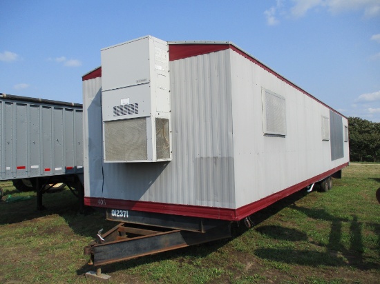 10' x 40' Job site trailer, step, AC & heat