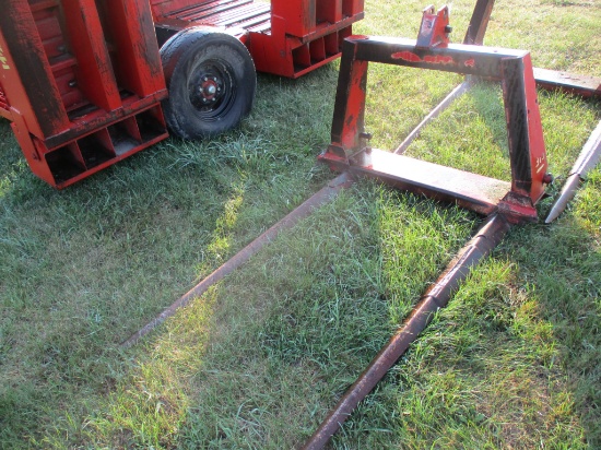 New Holland 80 bale fork