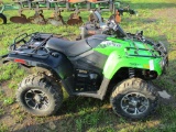 2014 Artic Cat 550 EFI, 4x4, 5,727 miles, 824 hrs.winch