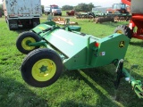 John Deere 115, 15' stalk chopper, 4 wheel