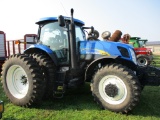 2010 New Holland T7040 MFWD, super steer, 1,227 Act second owner hrs. weights, 3pt. 4 hyd, high flow