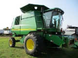 2002 John Deere 9450 Contour Master, 2,741 sept. 4,112 eng hrs. chopper, bin ext. new 30.5L - 32