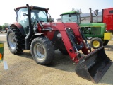 2013 Case IH Maximum 115, MFWD, cab, 4,789 hrs. w/Case IH 755 hyd loader, 80