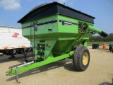 Parker 450 grain cart, roll tarp, 18.4-26 tires