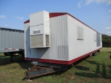 10' x 40' Job site trailer, step, AC & heat