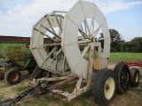 Hyd hose cart, holds 5000' of 6